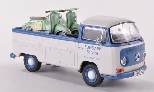 Volkswagen Bulli T2a Pritsche «Zundapp Service» (c 2 мотоциклами)