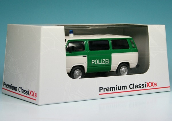 Volkswagen T3 bus «Polizei» - white green