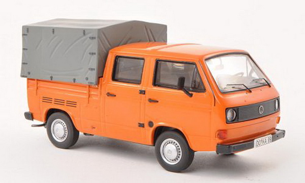 Модель 1:43 Volkswagen T3а Double Cabin Orange