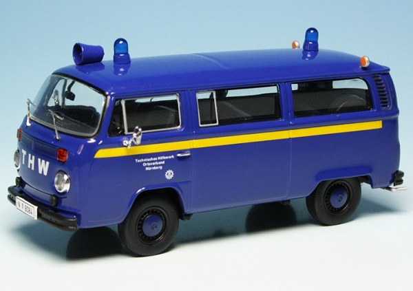 Volkswagen T2a Bus "Technisches Hilfswerk THW Ortsverband Nürnberg" 11752 Модель 1:43