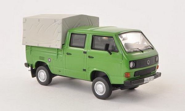Модель 1:43 Volkswagen T3b Double Cabin Syncro 4х4 - green