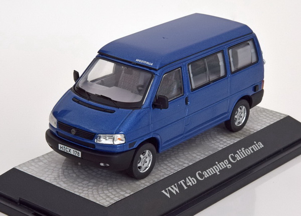 volkswagen t4b camping california - blue (рестайлинг) 13279 Модель 1:43