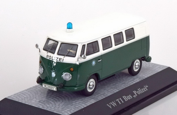 Volkswagen T1 «Polizei» (полиция Германии) - green/white (L.E.500pcs)