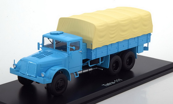 Модель 1:43 Tatra 111 (бортовой тент) - light blue