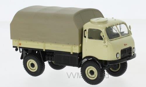 Модель 1:43 Tatra 805 4x4 (бортовой тент) - beige