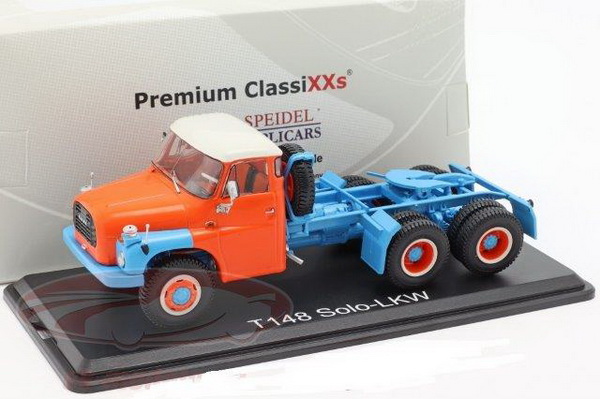 Модель 1:43 Tatra 148 (седельный тягач) - orange/light blue
