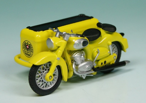 Модель 1:43 Puch SG 250 with load-side-car 