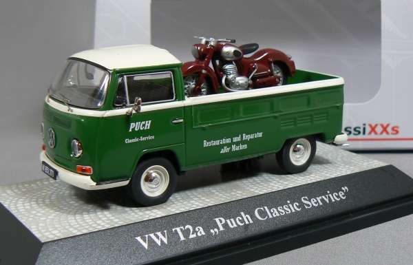 VW T2a platform with Puch SGS "Puch Classic Service"