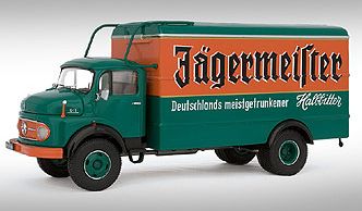 mercedes-benz l911 «jagermeister» фургон 12004 Модель 1:43