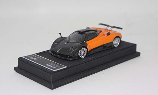 Модель 1:43 Pagani Zonda 5 Cinque - orange/black carbon