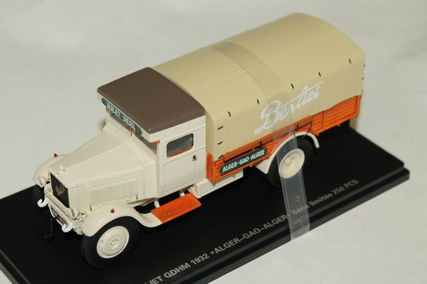 berliet gdhm truck telonato alger-gao-alger 1932 PE907 Модель 1:43