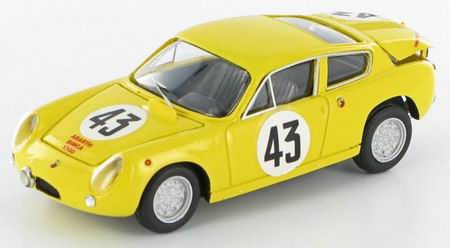 Модель 1:43 Abarth 1300 Simca №43 Le Mans - yellow