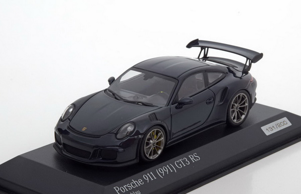 Модель 1:43 Porsche 911 (991) GT3 RS - Dark blue