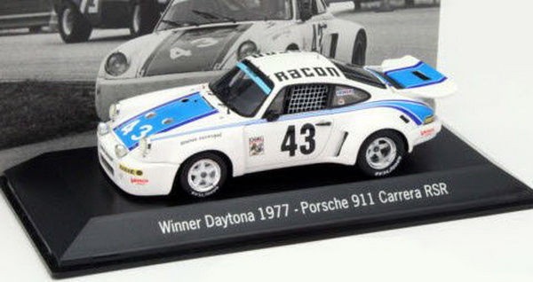 Porsche 911 Carrera RSR N 43 Winner 24h Daytona 1977 H.Haywood - J.Graves - D.Helmick