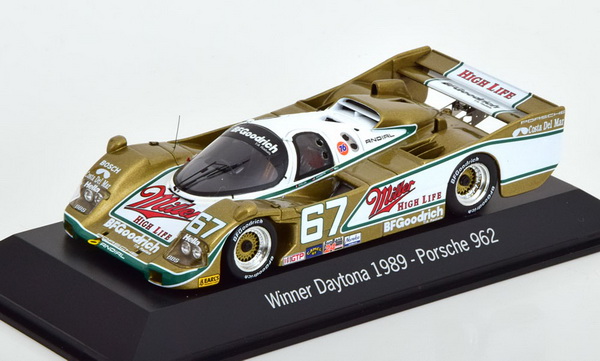 Модель 1:43 Porsche 962 Winner 24h Daytona 1989 Wollek/Bell/Andretti