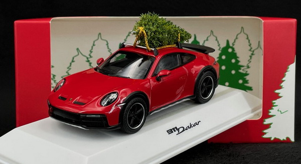 Porsche 911 Dakar Type 992 - 2022 - with Christmas Tree / Red