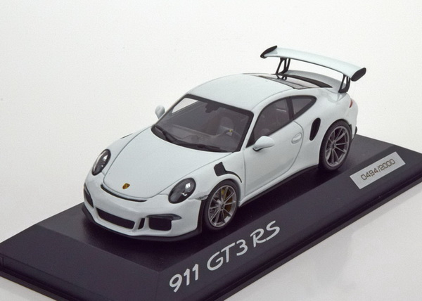 Porsche 911 (991) GT3 RS - white WAP0200110E Модель 1:43