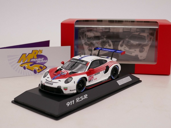 Модель 1:43 Porsche 911 RSR #912 2nd GTLM class 12h Sebring IMSA 2020