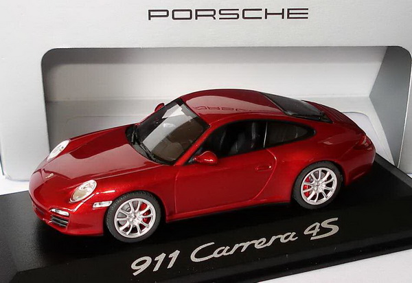 Модель 1:43 Porsche 911 (997) Facelift Carrera 4S Coupe 2009