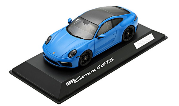 Модель 1:43 Porsche 911 992 Carrera GTS Coupe - 2022 - Blue/Black