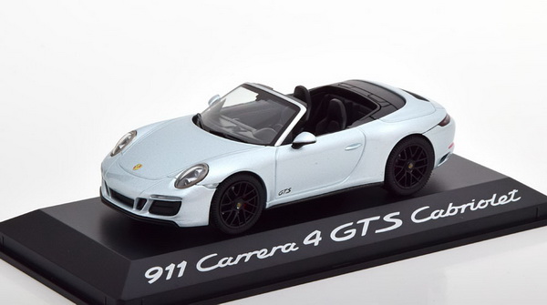 porsche 911 (991/ii) carrera 4 gts - silver WAP0201040H Модель 1:43