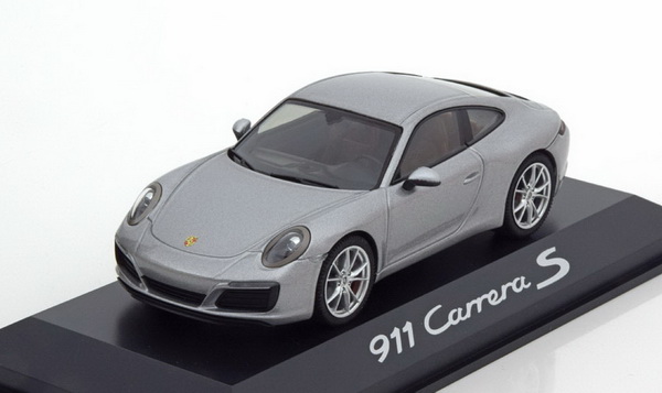 porsche 911 (991) carrera s coupe - silver WAP0201280G Модель 1:43