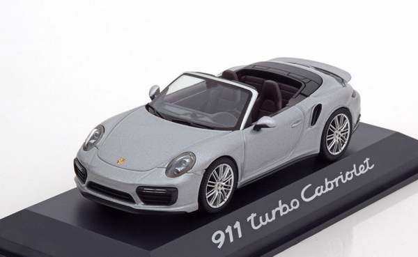 Porsche 911 (991) Turbo Cabrio - silver