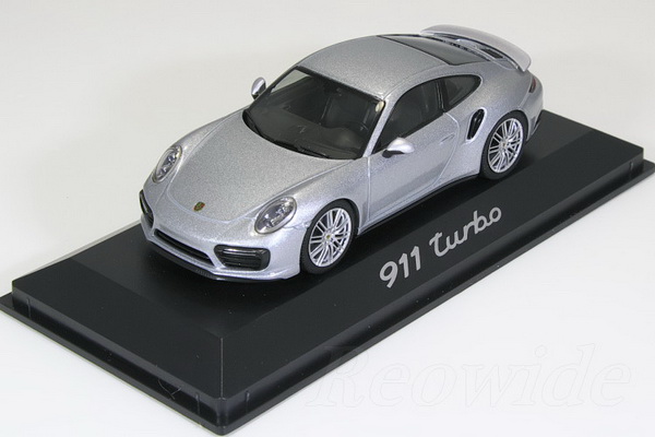 Модель 1:43 Porsche 911 turbo 2016 (Silver) Porsche Promo