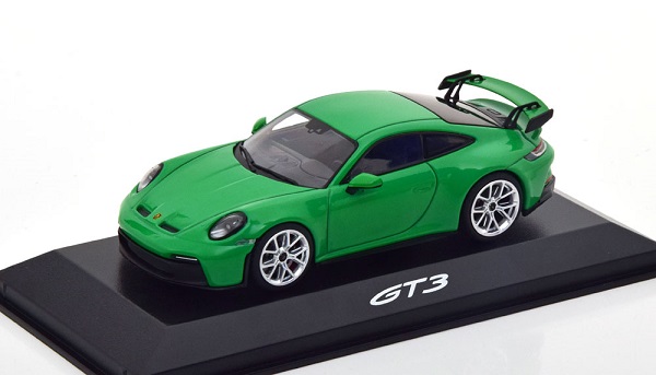 Модель 1:43 Porsche 911 (992) GT3 2021 green
