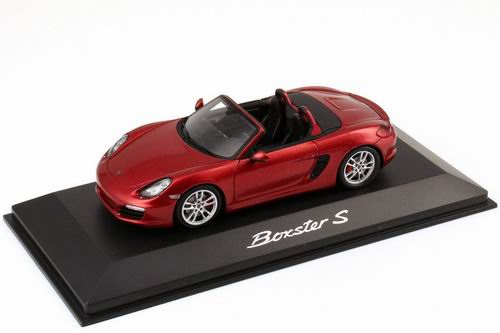 Модель 1:43 Porsche Boxster S (981) - red