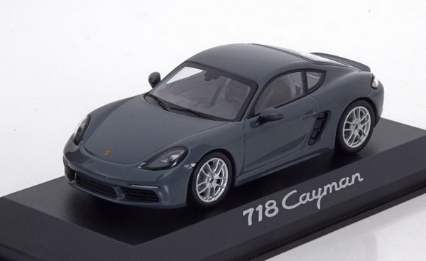 Модель 1:43 Porsche 718 Cayman - grey