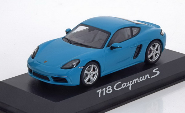 Porsche 718 Cayman - blue