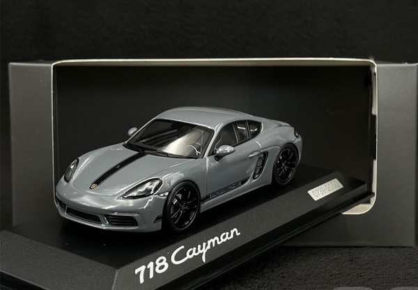 Модель 1:43 Porsche 718 Cayman Type 982 Style Edition - 2022 - Arctic Grey
