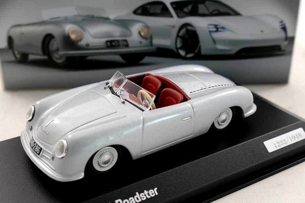 Модель 1:43 Porsche 356 Roadster - light grey (L.E.1948pcs)