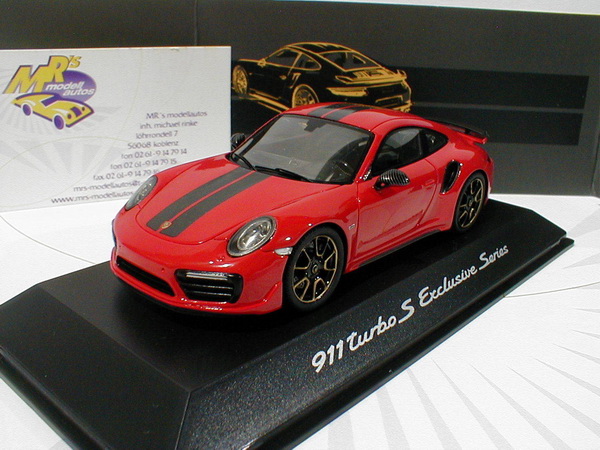 Модель 1:43 Porsche 911 turbo S Exclusive Series - Red