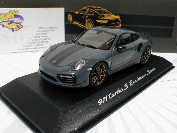 Porsche 911 turbo S Exclusive Series - Grey
