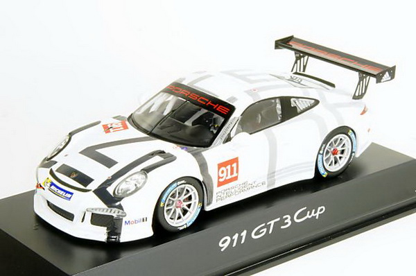 Модель 1:43 Porsche 911 (991) GT3 Cup №911 Presentation
