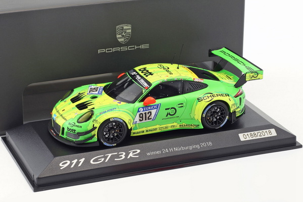 Porsche 911 (991) GT3 R №912 Manthey Racing, 24h Nürburgring (R.Lietz - F.Makowiecki - Patrick Pilet - N.Tandy) (L.E.2018pcs)