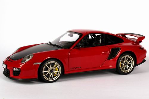 Модель 1:18 Porsche 911 GT2 RS (997) - indiana red