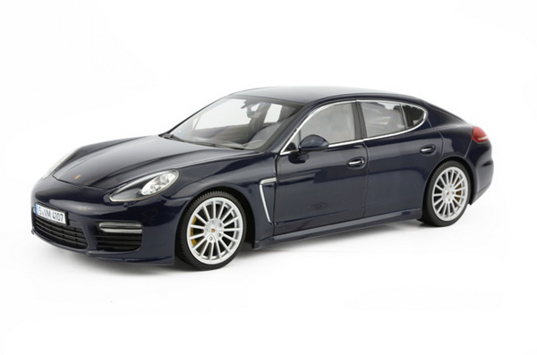 Модель 1:18 Porsche Panamera turbo S - dark blue