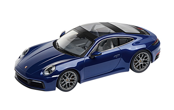 Модель 1:18 Porsche 911 Carrera 4S Coupe (992) - blue
