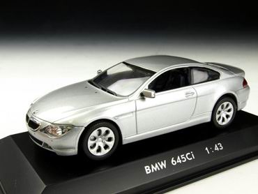 Модель 1:43 BMW 645Ci - silver