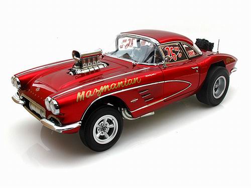 Модель 1:18 Chevrolet Big John Mazmanian Corvette - candy red