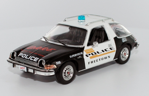 AMC PACER X - Freetown DARE Police PRD126 Модель 1:43