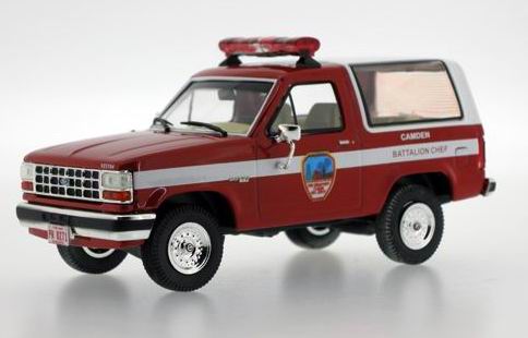 Модель 1:43 Ford Bronco II 4x4 Fire Department Camden New Jersey