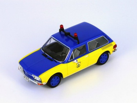 Модель 1:43 Volkswagen BRASILIA Policia Federal - blue/yellow