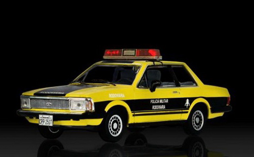 Ford Del Rey - Policia Militar Rodoviaria Federal PRD239 Модель 1:43