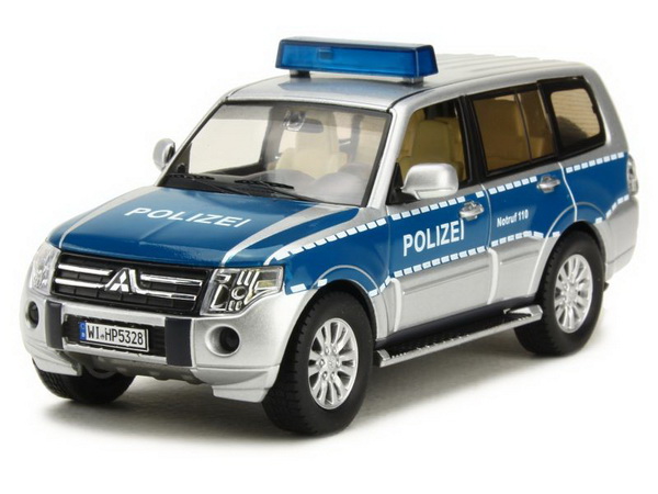 Модель 1:43 Mitsubishi Pajero «POLIZEI» (полиция Германии)