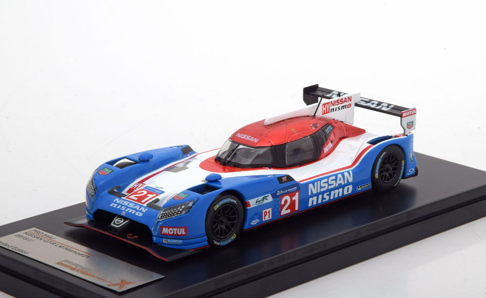 Модель 1:43 Nissan GT-R LM Nismo №21 24h Le Mans (Tsugio Matsuda - Mark Shulzhitskiy - Lucas Ordonez)