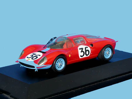 Модель 1:43 Ferrari Dino 206C Le Mans